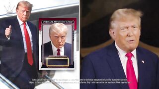 Donald Trump Announced His New Mugshot Edition Trading Card NFT's. Who's Getting One?