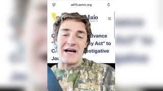 Scummy Newscum wants to make it illegal to investigate them!