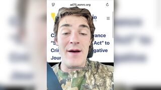 Scummy Newscum wants to make it illegal to investigate them!