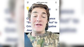 Scummy Newscum wants to make it illegal to investigate them!