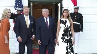 Trumps Host Dutch King and Queen at White House State Dinner