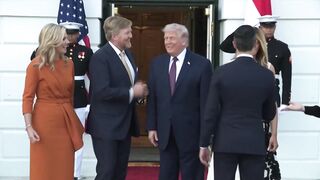 Trumps Host Dutch King and Queen at White House State Dinner