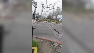 Suddenly: Good Woman tries to Save her Friend from Train...but Sadly the Train took Both Out