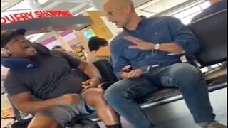 Guy Freaks Out When White Guy Sits Right Next to Him.... and I Don't Blame Him.