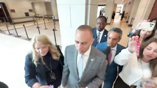 HAKEEM JEFFRIES JUST PANICKED AND RAN!