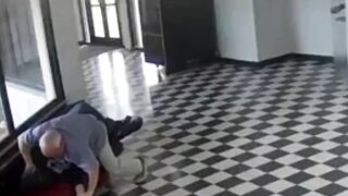 Oklahoma school principal tackling a shooter and preventing him from opening fire