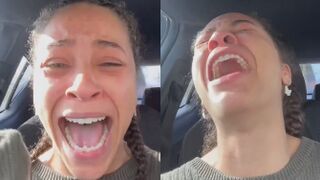 Girl having a mental breakdown because she just can’t afford to live