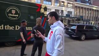 Watch as Kick streamer Sneako is attacked and punched extremely hard in the face after telling his chat “you deserve to be publicly executed,”