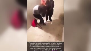 Muslim Woman Brutally Beats Little White Girl in Bathroom