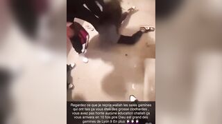 Muslim Woman Brutally Beats Little White Girl in Bathroom