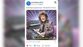 Iran ridicules Donald Trump with an 80s hit
