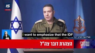 The IDF says they will break any ceasefire and continue bombing Iran at any time of t