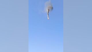 Hot air balloon carrying 21 people catches fire and crashes killing at least 8