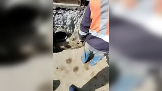 Watch the Working Man in the Hole...gets Sucked into Oblivion