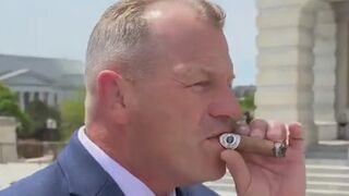 Congressman Troy Nehls says he voted for TRUMP to be President, NOT the Pope to be President.