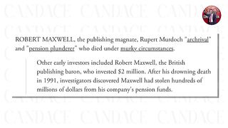 Ghislaine Maxwell's Father Robert Maxwell FUNDED Mitt Romney’s Bain Capital In 1984