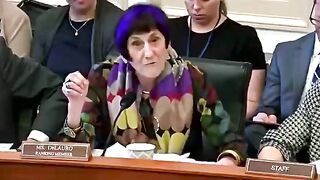 Purple haired Democrat Rep Rosa DeLauro has unhinged meltdown over MILK.