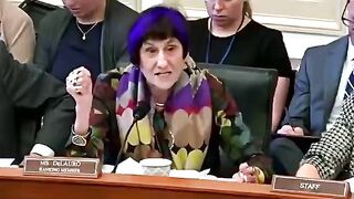 Purple haired Democrat Rep Rosa DeLauro has unhinged meltdown over MILK.