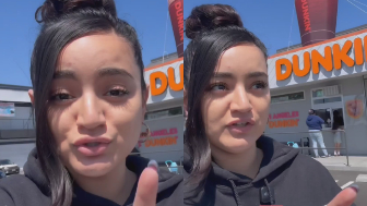 A new Dunkin Donuts opened in “the hood” in South Central Los Angeles