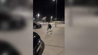 Robot Chasing Wild Boars