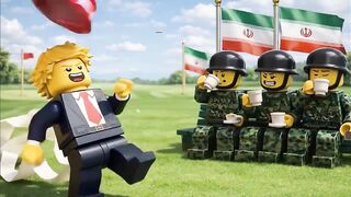 TRUMP LEGO Video - FAKE WAR