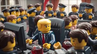 TRUMP LEGO Video - FAKE WAR