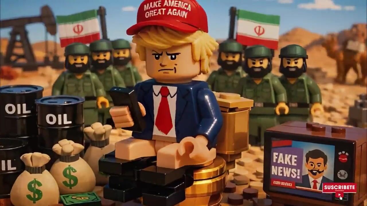 TRUMP LEGO Video - FAKE WAR
