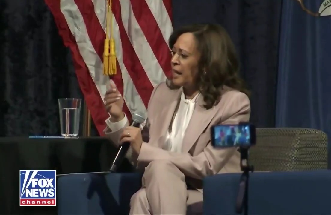 KAMALA HARRIS LOSES IT: "[Trump] entered a war, got PULLED into it by Bibi Netanyahu