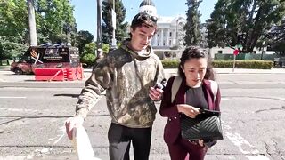 Nick Shirley went confronted California House Speaker over the Stop Nick Shirley ACT