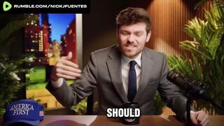 Nick Fuentes COOKS Patrick Bet-David and his Jewish handler Adam Sosnick for being complete COWARDS