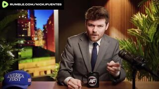 Nick Fuentes COOKS Patrick Bet-David and his Jewish handler Adam Sosnick for being complete COWARDS