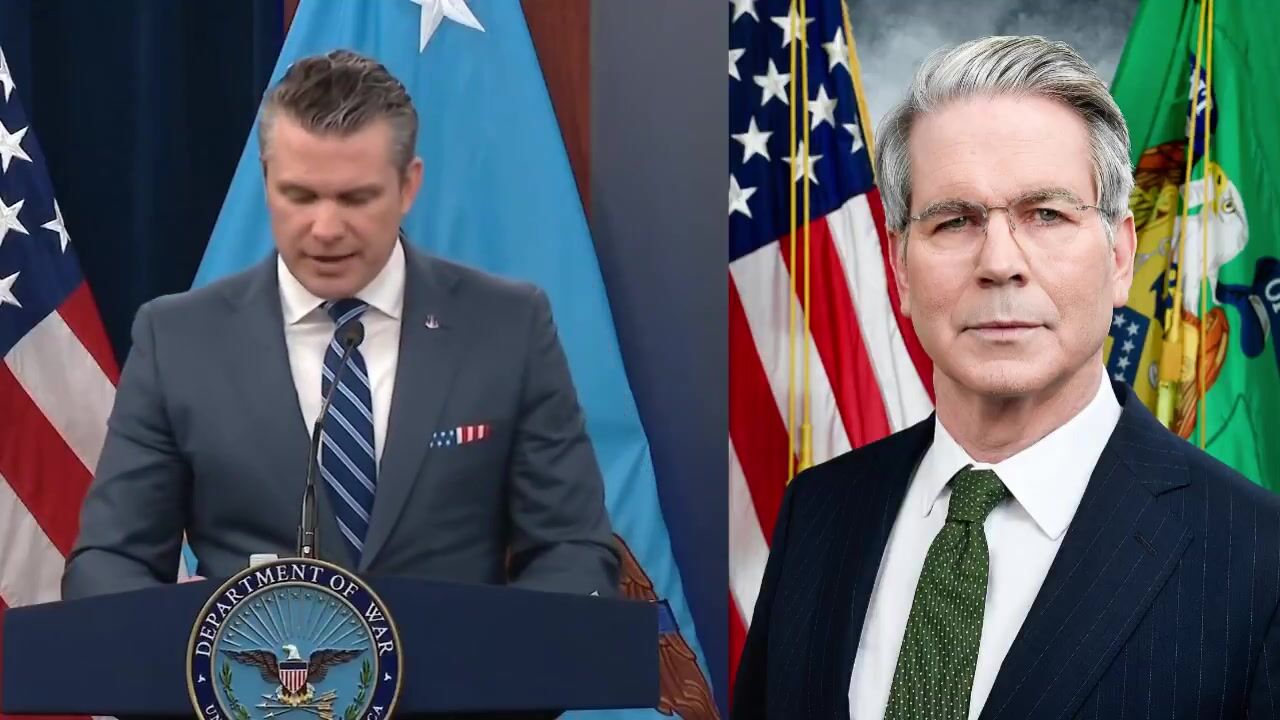 Pete Hegseth announces Operation ECONOMIC FURY from Scott Bessent against Iranian lea