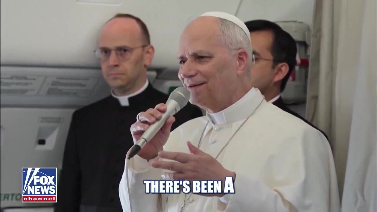 Pope Leo downplays tensions with President Trump