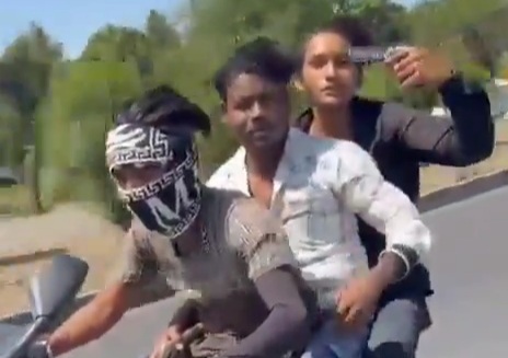 Shocking footage captures a tr@gic accident in Madhya Pradesh