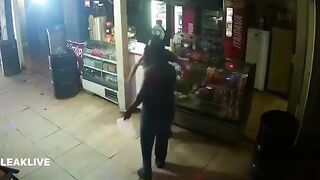 Woman Pours Gasoline All Over Herself in Argument, changes Her Mind but FIRE they Get!