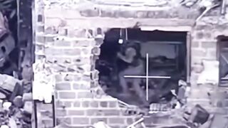 Soldier Waves at Sniper, but Doesn't See the Drone that Will Kill Him