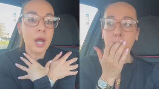 This woman has a fear of... ketchup