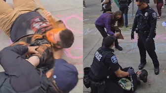 In Seattle far-left rioters arrested after turning violent