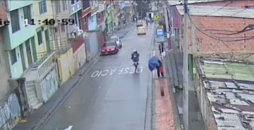 Strange death of a woman after being hit by a tire in Ciudad Bolívar: it was all caught on video