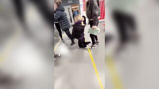 Scottish school girl fight