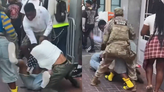 Wild Fight Breaks Out In New Orleans