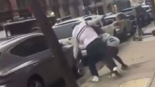 2 Black Girl Lose the Weave but Humiliate the Man they are Fighting