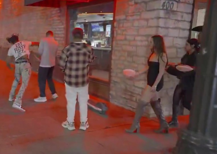 dude punches guy infront of police and immediately gets arrested