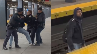 NYPD cops should have tased him and left on the tracks for train to do its job