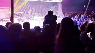 Tiger Escapes From Its Enclosure At Circus