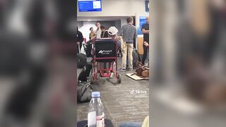 LOL: The Gayest Airport Meltdown You'll Ever See.