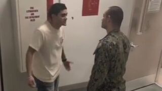 Boy who thinks he's the man gets put in his place