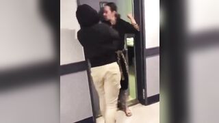 Girl Slaps the respect out of Ex-Bf's Mom...She was Shot 16 Times 2 Days Later