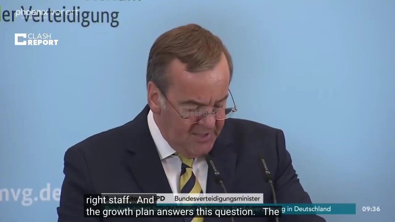 Our ambition must be to become the strongest conventional army in Europe.