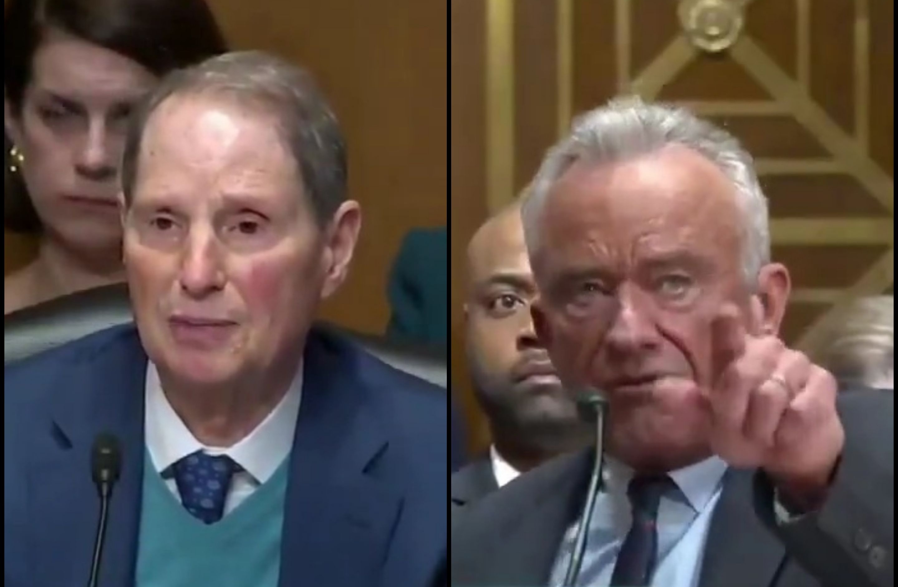 Sec. RFK Jr. BRUTALLY takes down Sen. Wyden (D)
